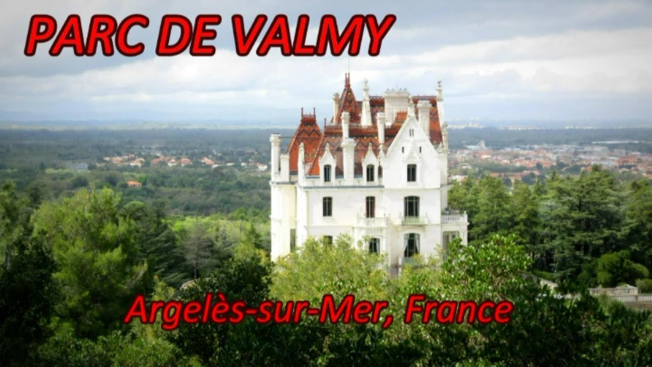 Le Parc de Valmy à Argelès sur Mer (Pyrénées-Orientales, France)