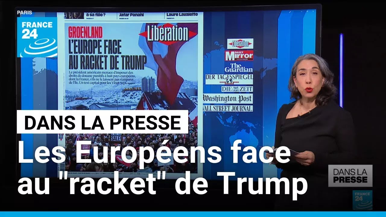 La colère des Européens face au "racket" du "parrain" Trump • FRANCE 24