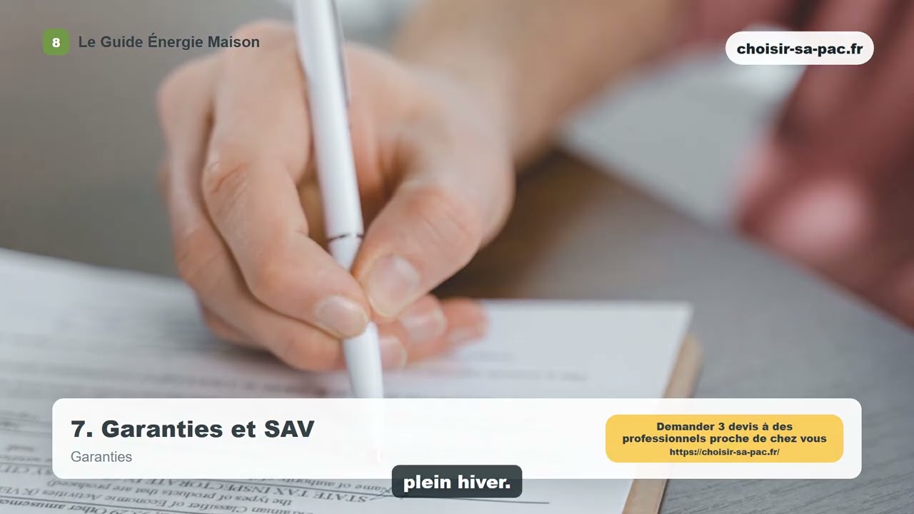 Devis pompe a chaleur : les 7 lignes a verifier avant de signer