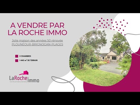 A vendre - Maison rénovée à Plounéour-Brignogan-plages