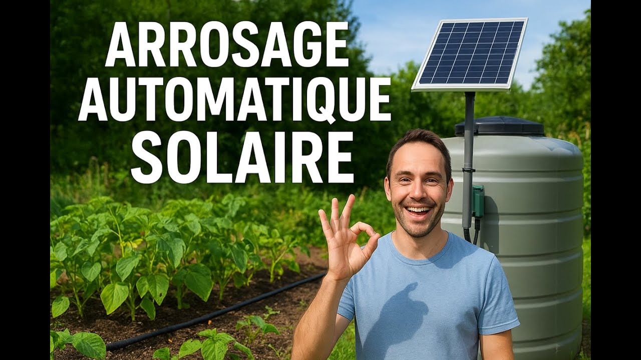 Comment arroser sans effort son jardin avec l'eau de pluie !