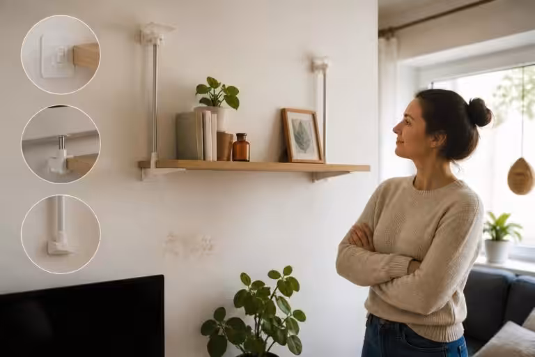 découvrez comment installer une étagère sans percer, avec des solutions adaptées à vos besoins et les limites à connaître pour un résultat sécurisé et esthétique.
