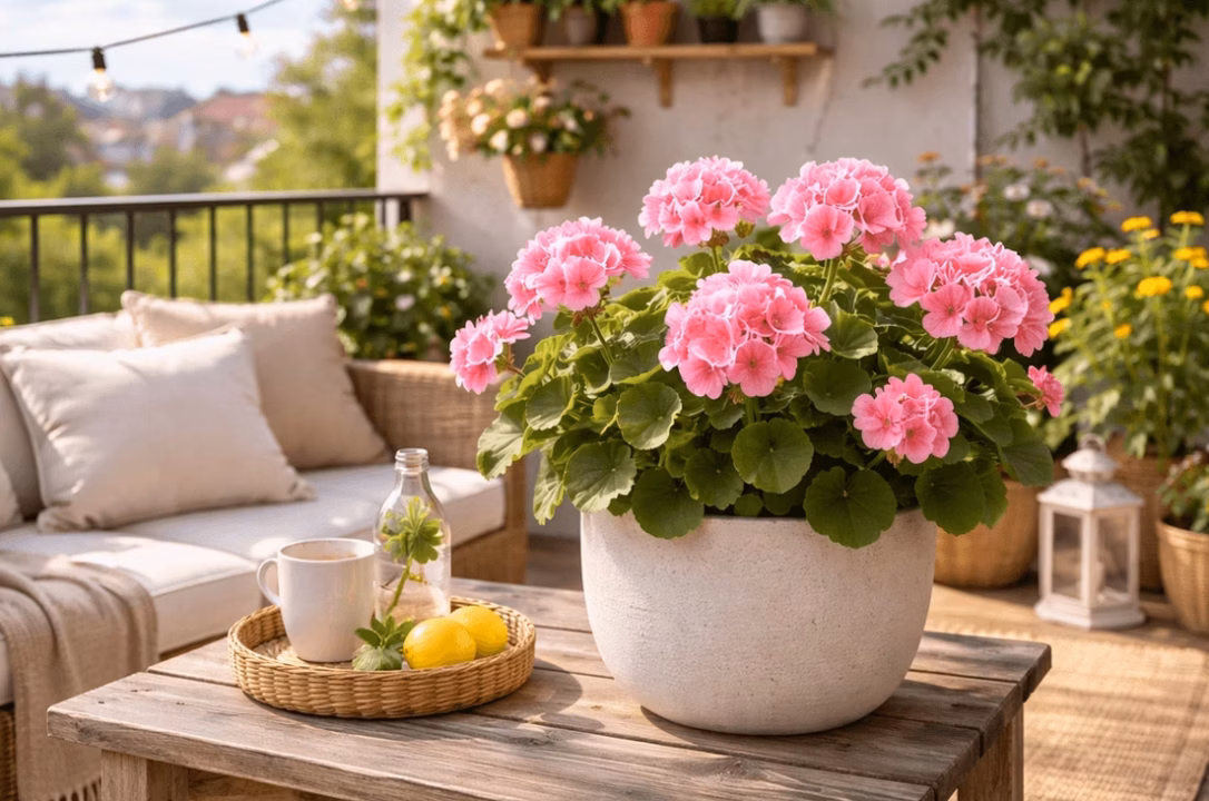 Plantes faciles pour balcon en plein soleil : lesquelles choisir