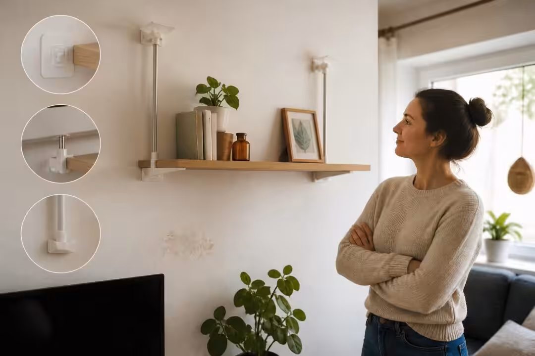 découvrez comment installer une étagère sans percer, avec des solutions adaptées à vos besoins et les limites à connaître pour un résultat sécurisé et esthétique.